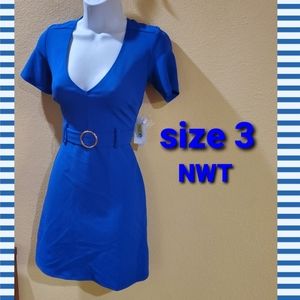 Royal blue dress